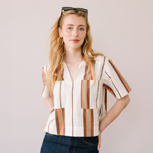 Load image into Gallery viewer, Vintage Stripe Palmer Top

