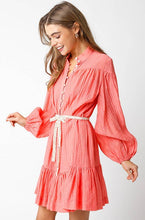 Load image into Gallery viewer, Gracelyn Dress - Coral
