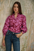 Load image into Gallery viewer, Ima Button Up Top Yunice Floral
