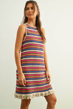 Load image into Gallery viewer, Multicolor Sleeveless Knit Dress
