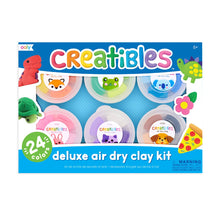 Load image into Gallery viewer, Creatibles D.I.Y. Air-Dry Clays Kit (Set of 24 Colors + 3 To
