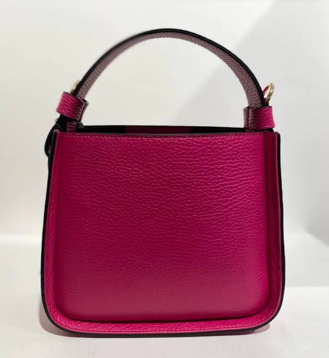 Night Out Bag in Dark Fushia