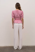 Load image into Gallery viewer, Tassel Tie Ruffle Top in Pink
