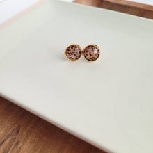 Load image into Gallery viewer, Sparkle Leopard Stud Earrings
