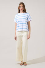 Load image into Gallery viewer, Veronia Striped Oversized Knit Top
