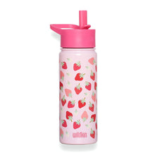 Load image into Gallery viewer, Strawberry Patch 18 oz Steel Water Bottle
