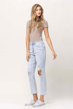 Load image into Gallery viewer, Ripped Stretch Mom Jean
