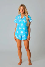Load image into Gallery viewer, Aurora Happy Jammies - Turquoise
