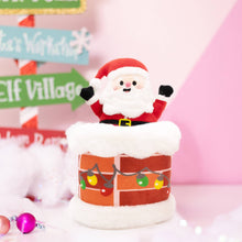 Load image into Gallery viewer, Peek-A-Boo Plush - Santa in Chimney 🎅
