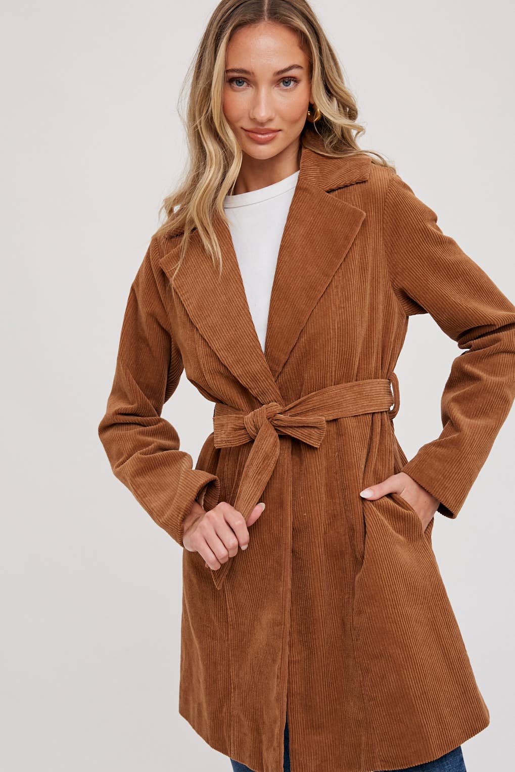 Camel Corduroy Jacket