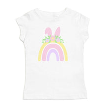 Load image into Gallery viewer, Rainbow Bunny Kids Tee
