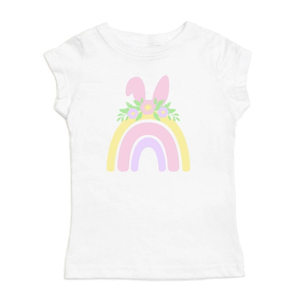 Rainbow Bunny Kids Tee