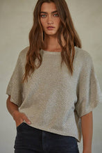 Load image into Gallery viewer, The Isadora Top in Grey Silver

