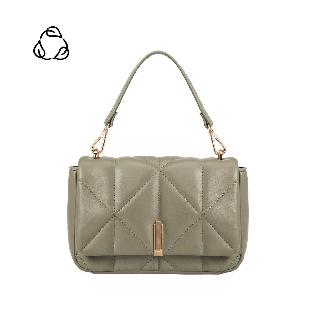 Taylor Recycled Vegan Crossbody in Moss