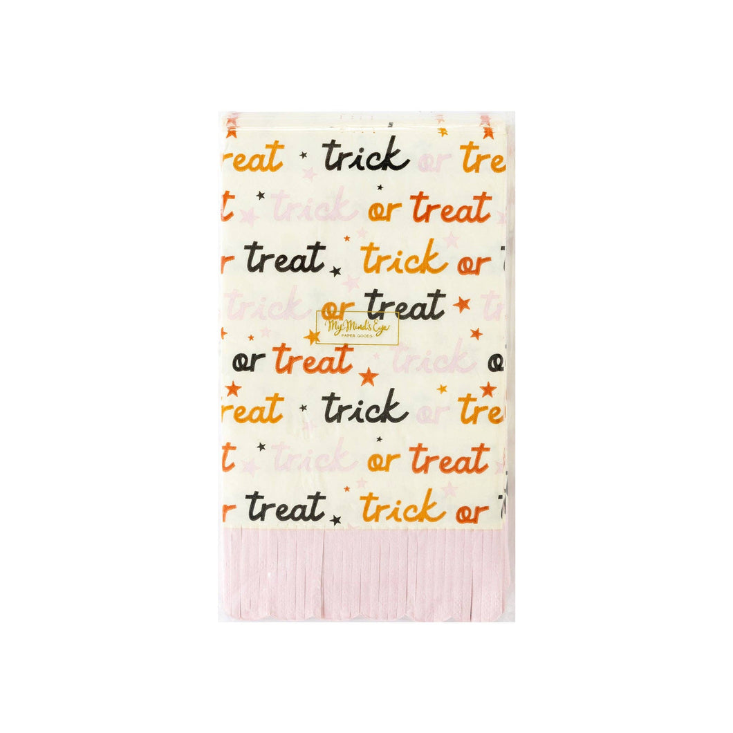 Hey Pumpkin Trick or Treat Paper Dinner Napkins