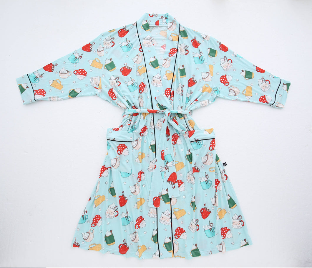 Holiday Hot Chocolate Adult Robe