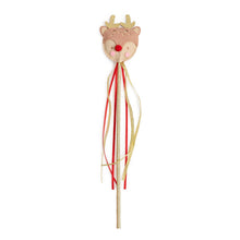 Load image into Gallery viewer, Reindeer Christmas Wand - Kids Holiday Wand
