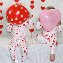 Load image into Gallery viewer, Sweetheart Dreams Valentine Pima Pajamas
