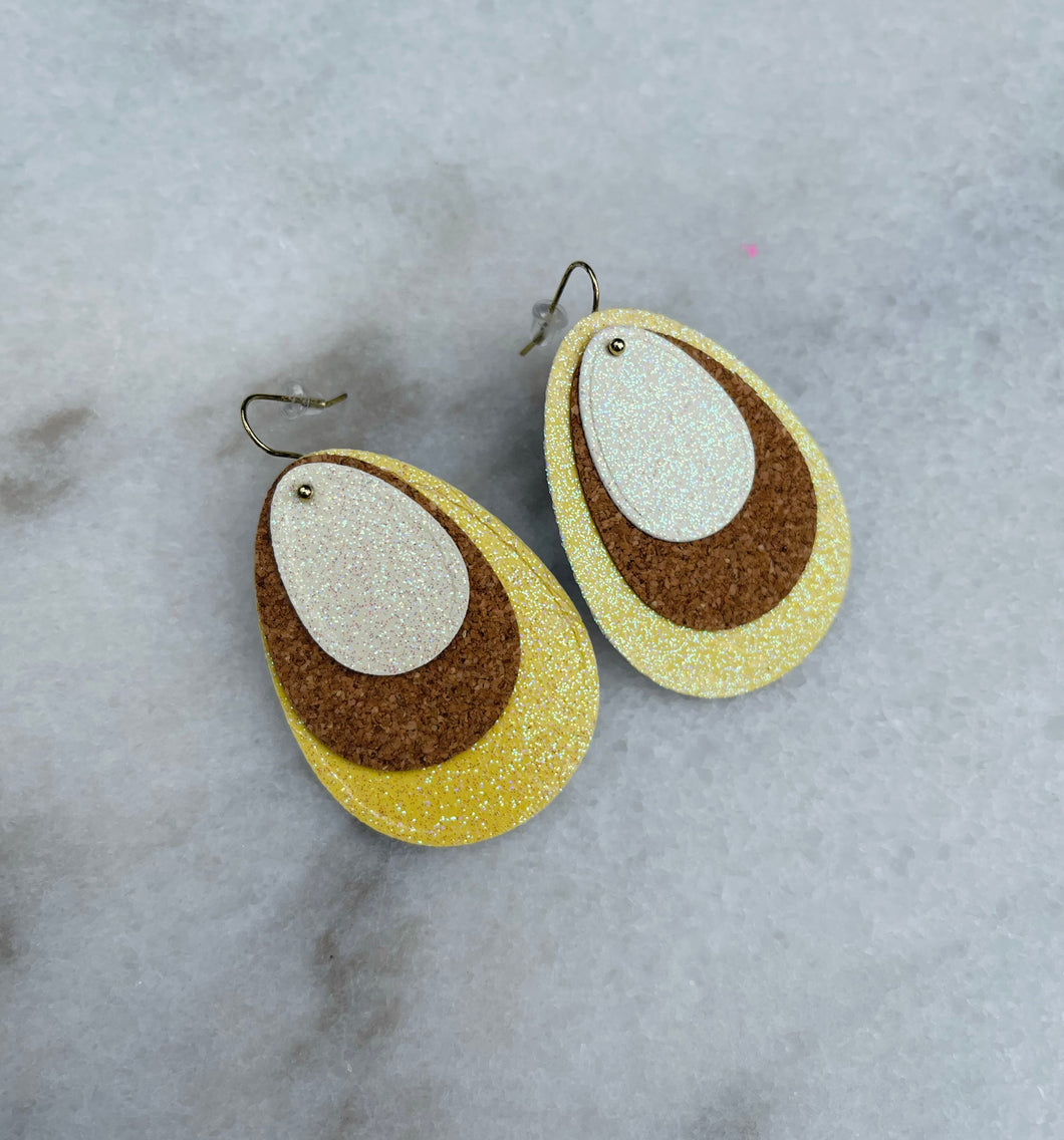 Yellow Easter Earring