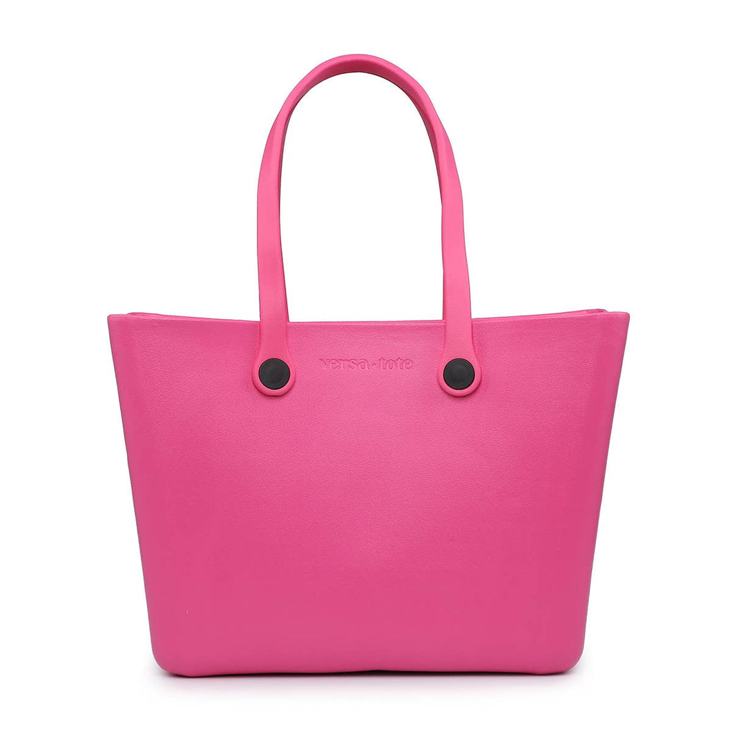 Hot Pink Carrie Versa Tote w/ Interchangeable Straps