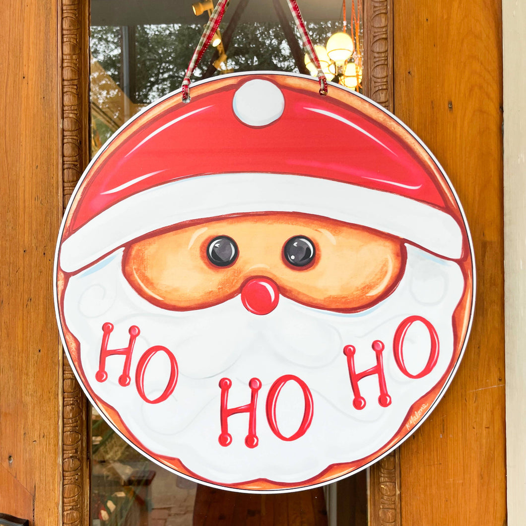 Santa Cookie Door Hanger