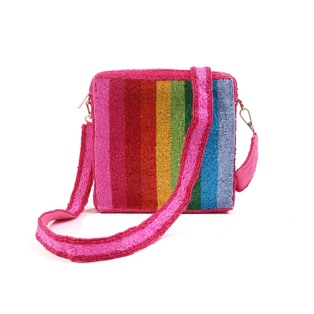 Palmer Beaded Crossbody