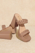 Load image into Gallery viewer, Chloe Braided Strap Heels
