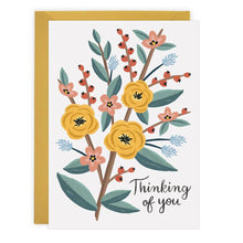 Load image into Gallery viewer, Thinking of You Flowers - Card

