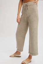 Load image into Gallery viewer, Ribbed Waist Band Sweater Pants
