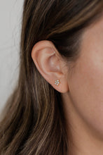 Load image into Gallery viewer, Pavé Stud - Flower
