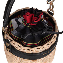 Load image into Gallery viewer, Black Wicker Baskets for Summer Bohemians
